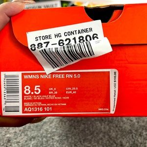 New Nike running shoes